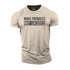 Men's Make Progress Not Excuses Cotton T-Shirt